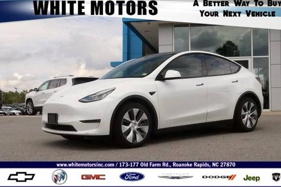 TESLA MODEL Y 2021 5YJYGDEE2MF280876 image